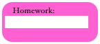 Homework:
Elements of Algebra 2
